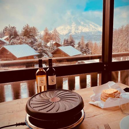 La Joue Du Loup, Aux Pieds Des Pistes Et Vue Sur Montagnes Apartment Bagian luar foto