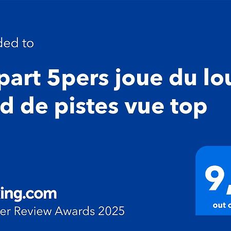 La Joue Du Loup, Aux Pieds Des Pistes Et Vue Sur Montagnes Apartment Bagian luar foto