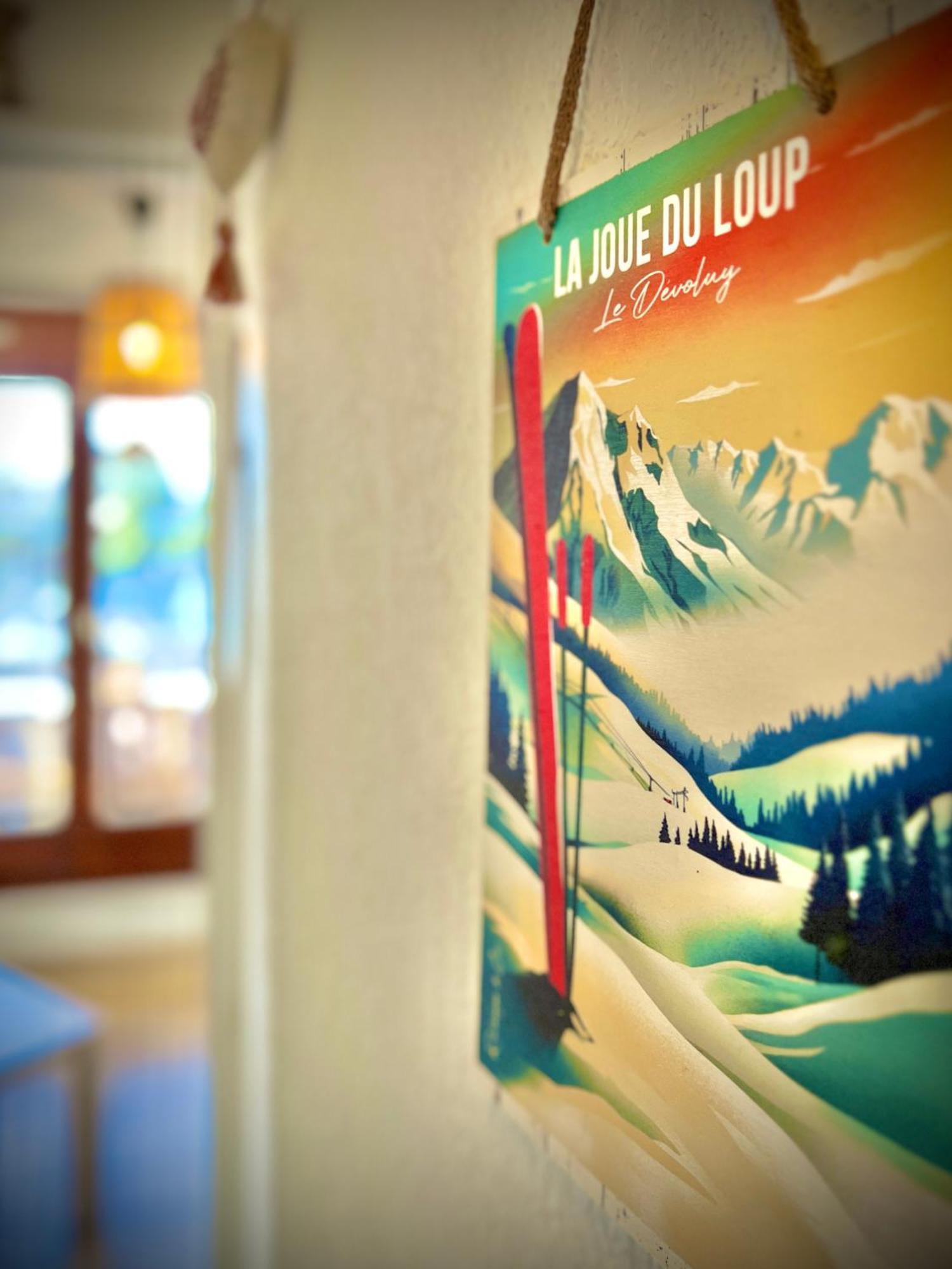 La Joue Du Loup, Aux Pieds Des Pistes Et Vue Sur Montagnes Apartment Bagian luar foto