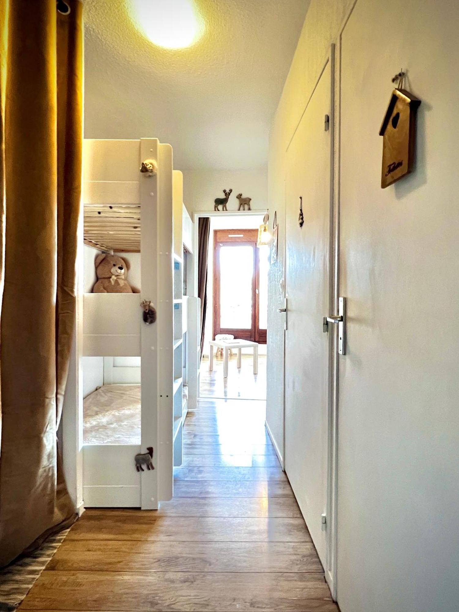 La Joue Du Loup, Aux Pieds Des Pistes Et Vue Sur Montagnes Apartment Bagian luar foto