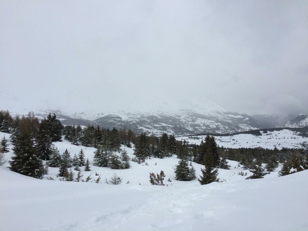 La Joue Du Loup, Aux Pieds Des Pistes Et Vue Sur Montagnes Apartment Bagian luar foto