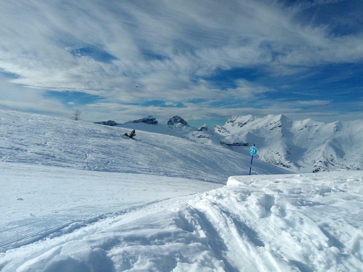 La Joue Du Loup, Aux Pieds Des Pistes Et Vue Sur Montagnes Apartment Bagian luar foto